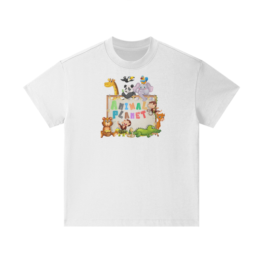 Streetwear Kids Loose T-Shirt Animal Planet 1.0 Collection - DALSOMA