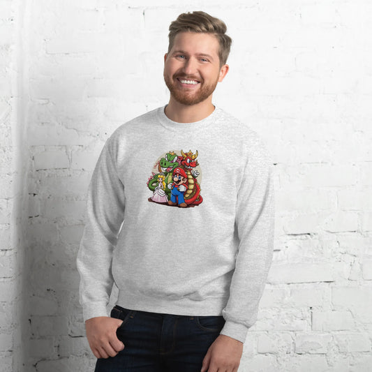 Crewneck Sweatshirt Super Mario 1.0 Collection - DALSOMA
