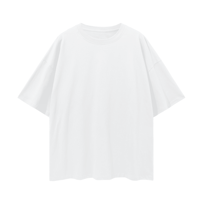 Oversize Streetwear Plain T-shirt - DALSOMA