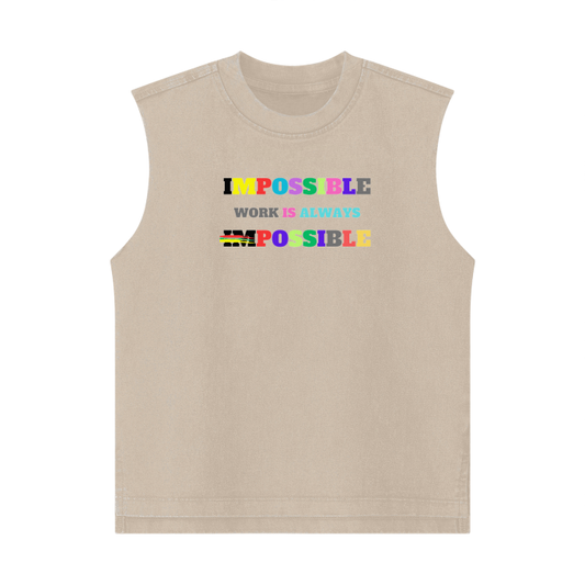 Streetwear Kids Tank Top Impossible1.0 Edition - DALSOMA