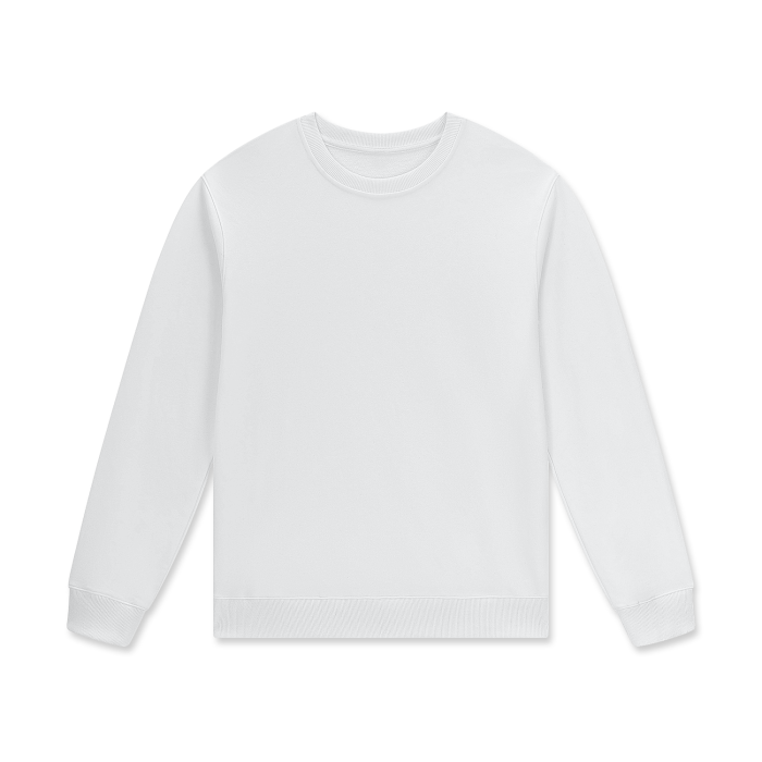 Streetwear Unisex Plain Cotton Pullover - DALSOMA