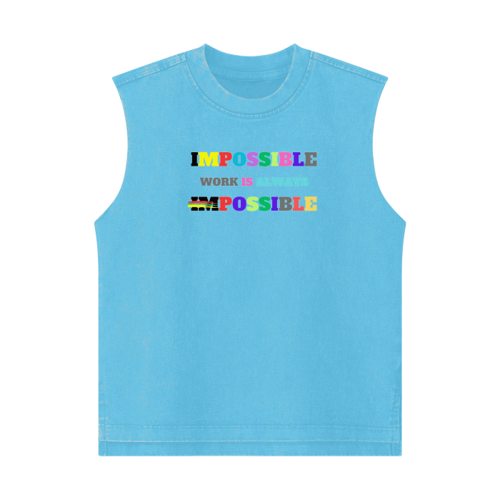 Streetwear Kids Tank Top Impossible1.0 Edition - DALSOMA