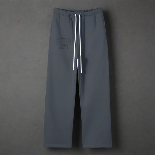 Streetwear Unisex Fleece Straight Pants Fitness 1.0 Edition - DALSOMA