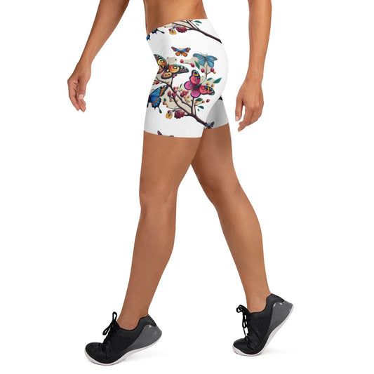 Yoga Fitness Women Shorts butterfly 1.0 Collection - DALSOMA