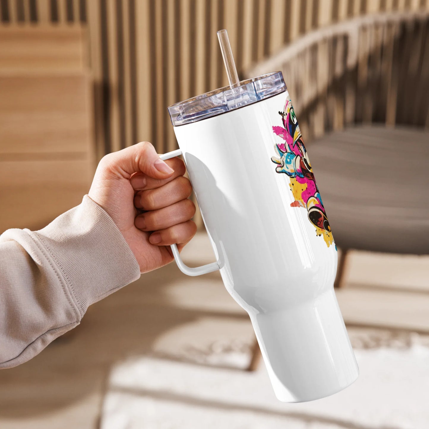 Travel mug with a handle Super Mario 2.0 Collection - DALSOMA