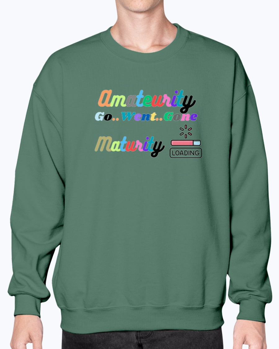 Crewneck Sweatshirt Maturity Rise Collection - DALSOMA