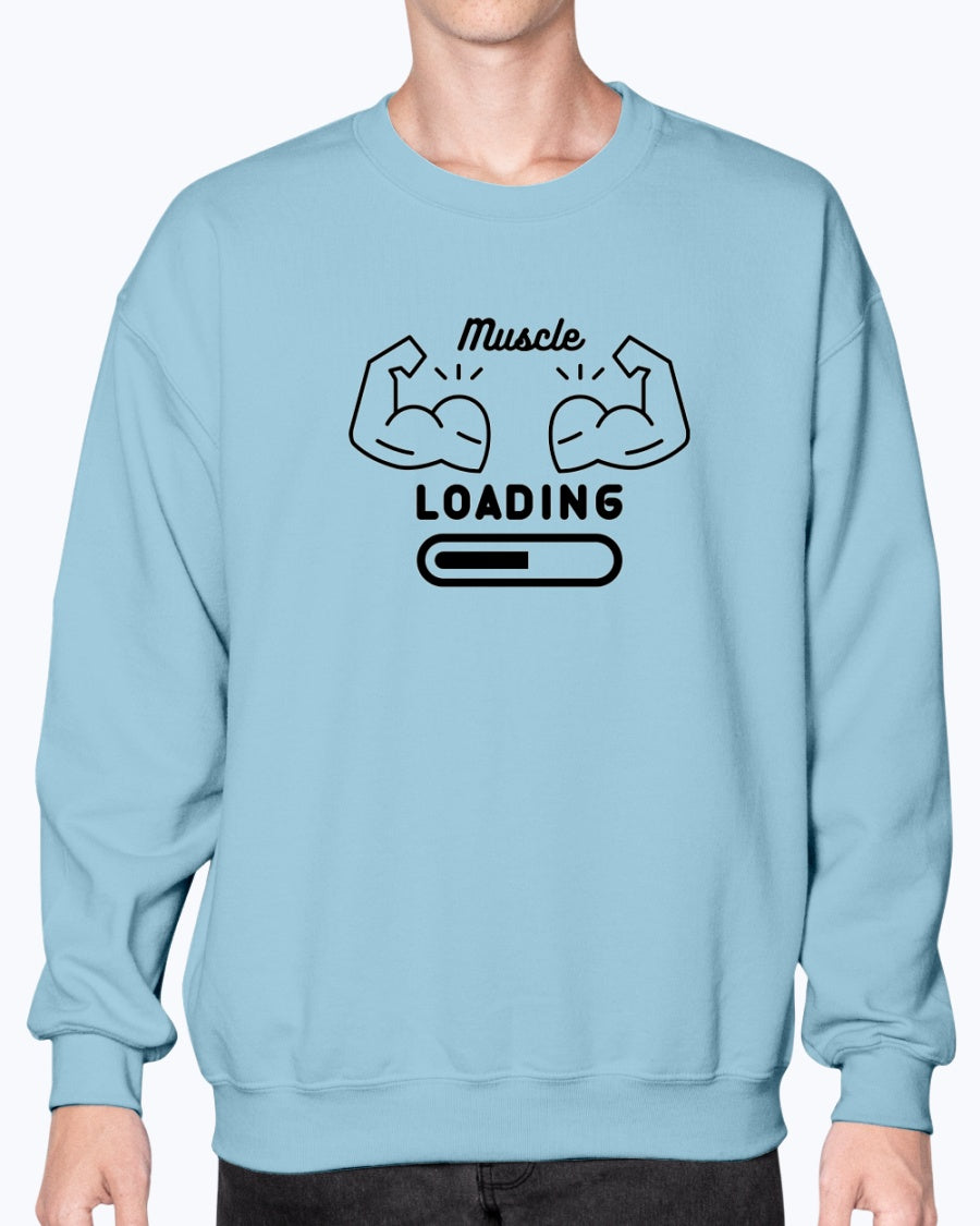 Unisex Crewneck Sweatshirt Fitness 1.0 Edition - DALSOMA