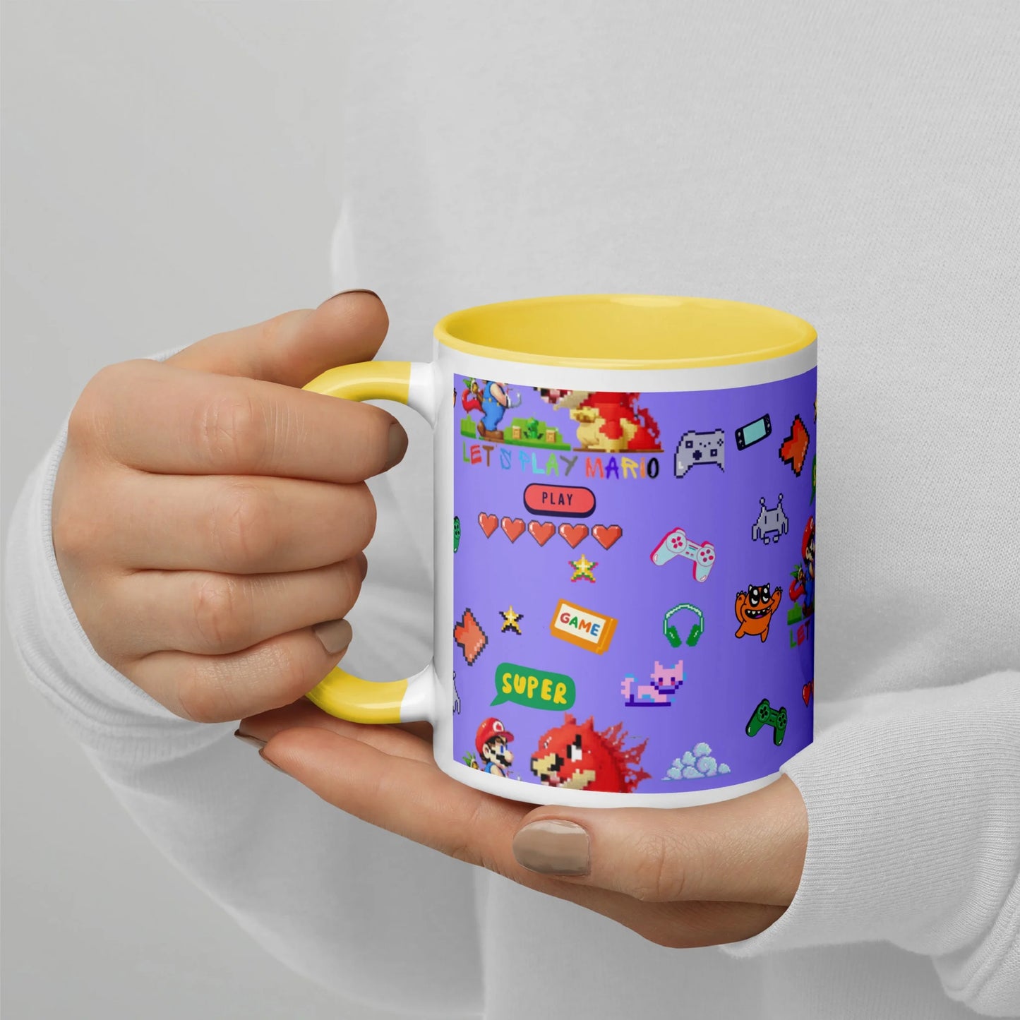 Mug with Color Inside Super Mario 3.0 Collection - DALSOMA