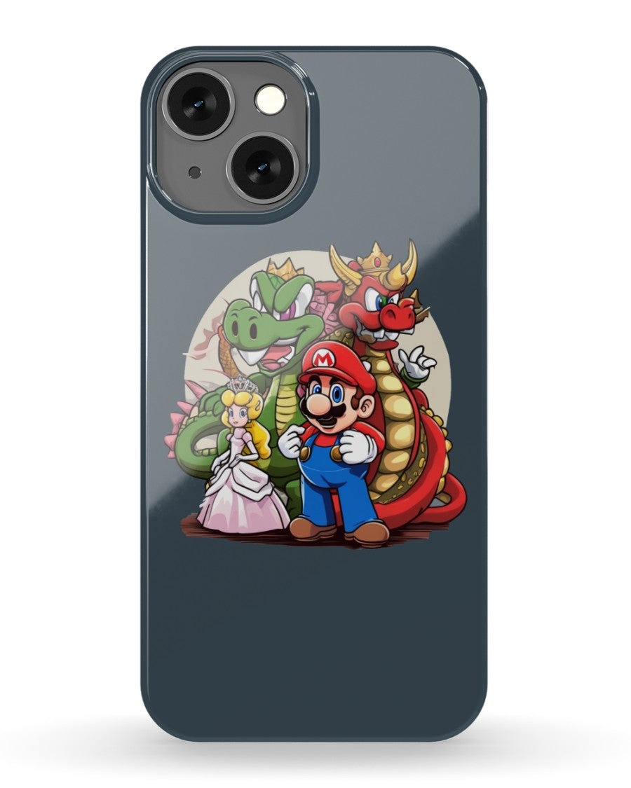 iPhone 13/14/15 - Slim Case Super Mario 1.0 Collection - DALSOMA