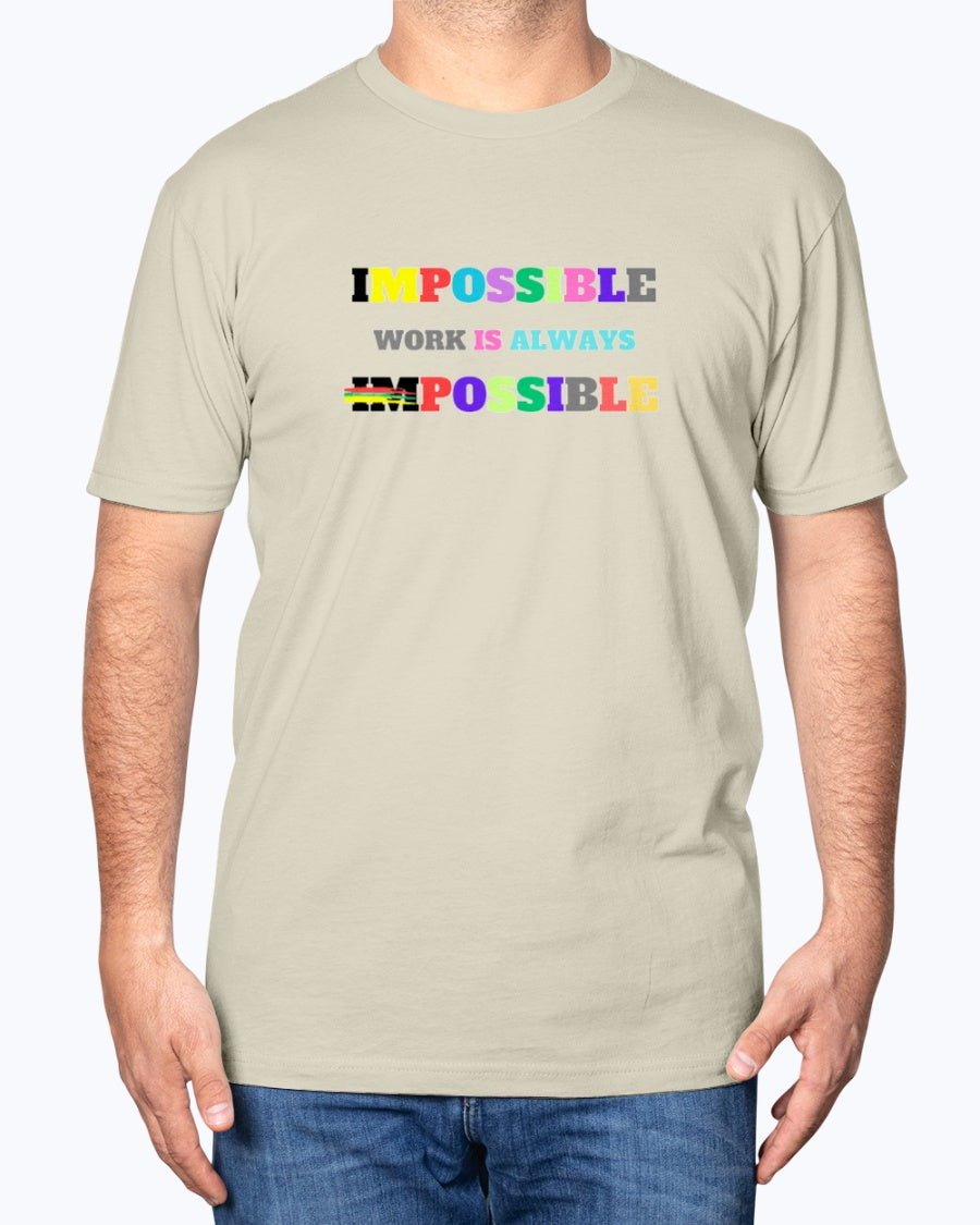 Men premium T-shirt Impossible1.0 Edition - DALSOMA