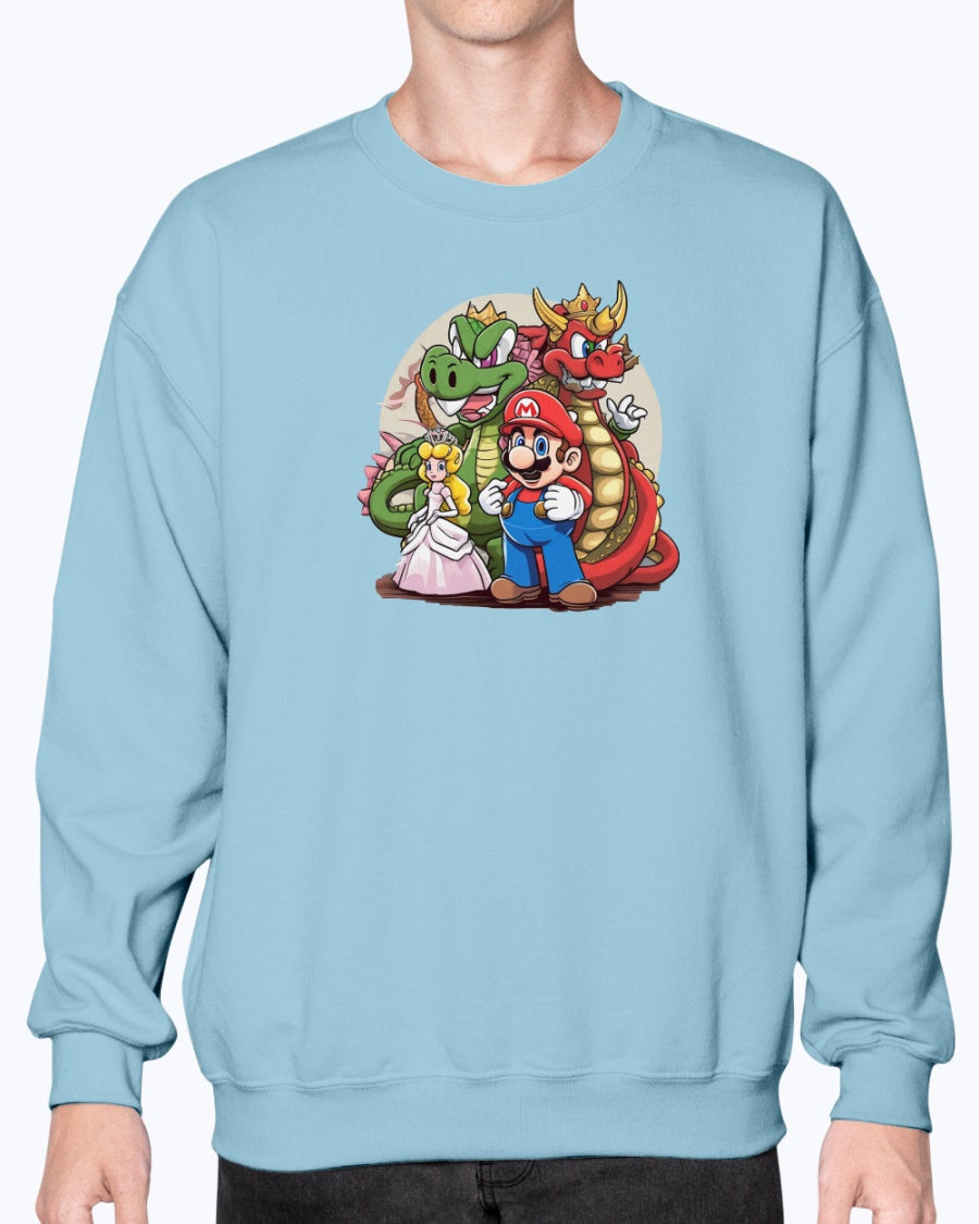 Crewneck Sweatshirt Super Mario 1.0 Collection - DALSOMA