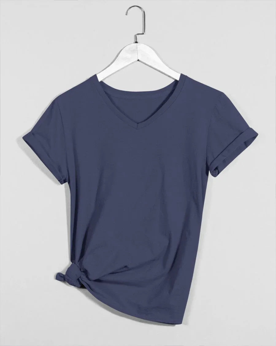 V-neck T-shirts - DALSOMA