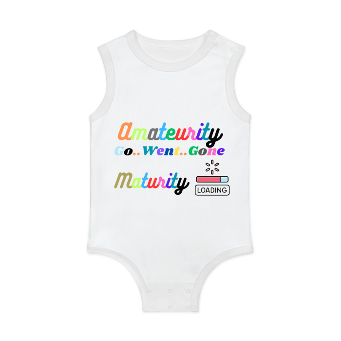 Baby Tank Bodysuit Maturity Rise Collection - DALSOMA