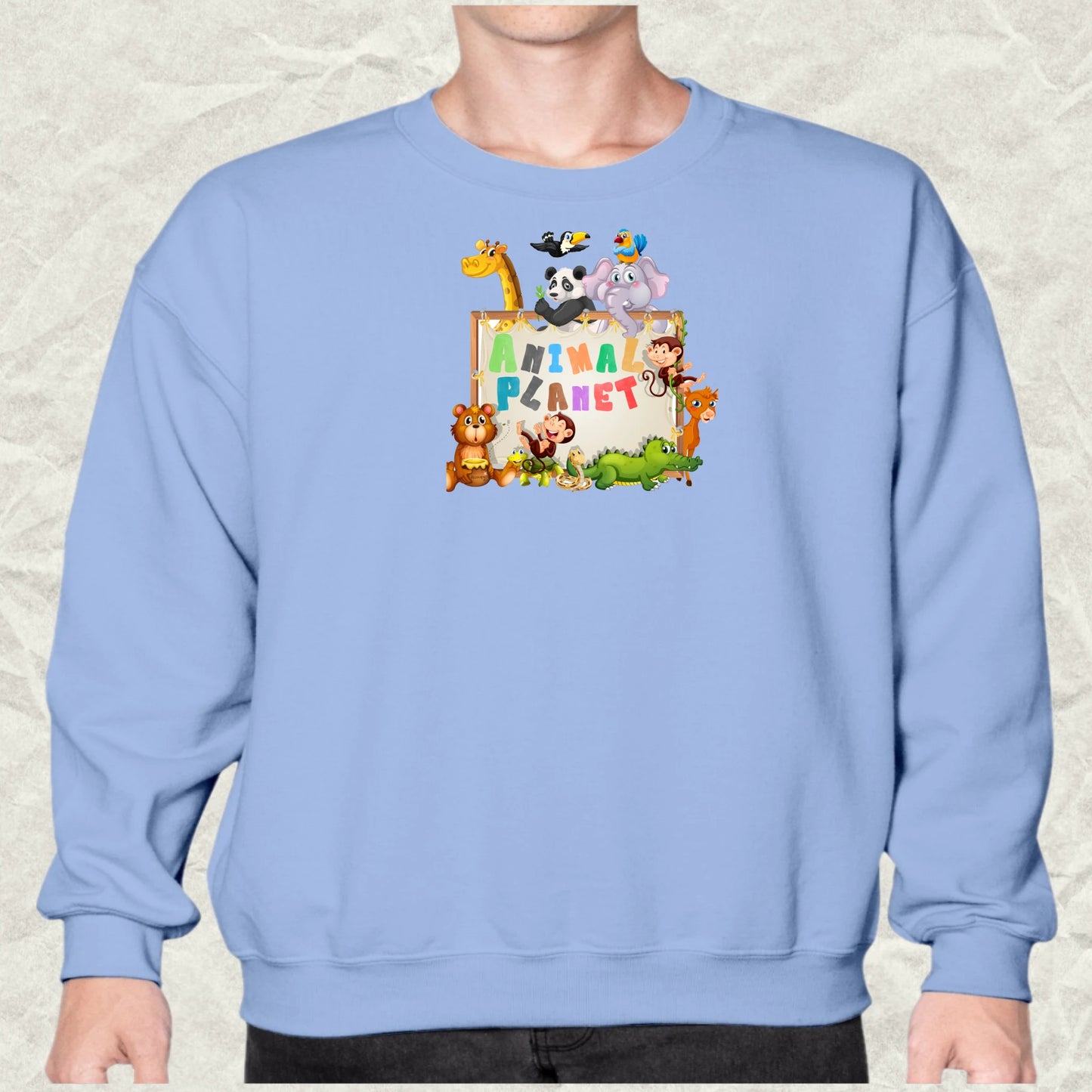 Crewneck Sweatshirt Animal Planet 1.0 Collection - DALSOMA