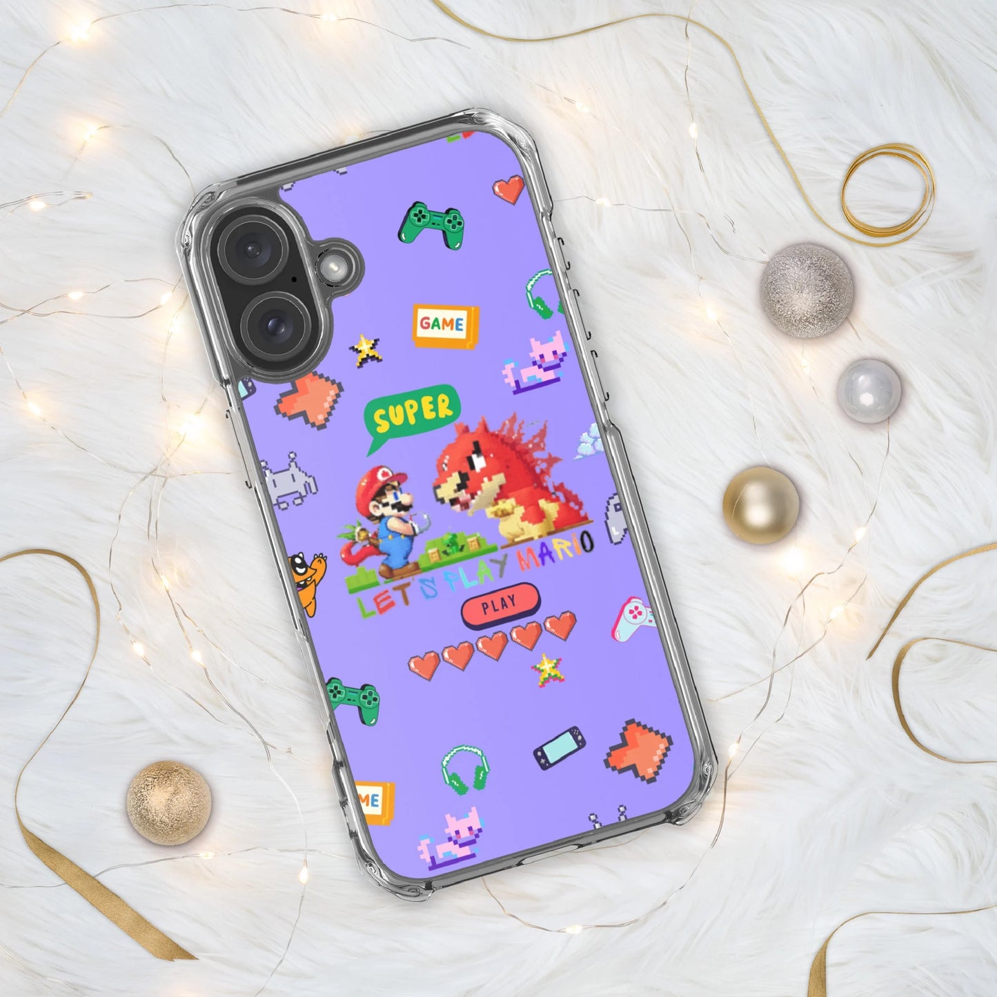 Clear Case for iPhone® Super Mario 3.0 Collection - DALSOMA