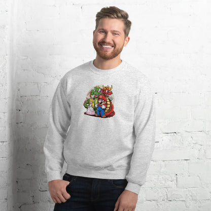 Crewneck Sweatshirt Super Mario 1.0 Collection - DALSOMA