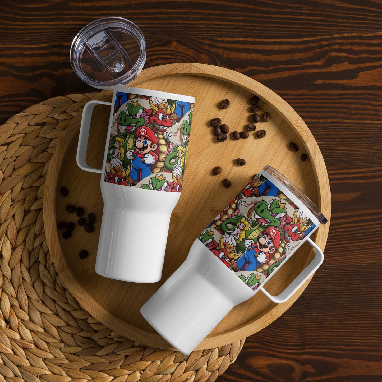 Travel mug with a handle Super Mario 1.0 Collection - DALSOMA