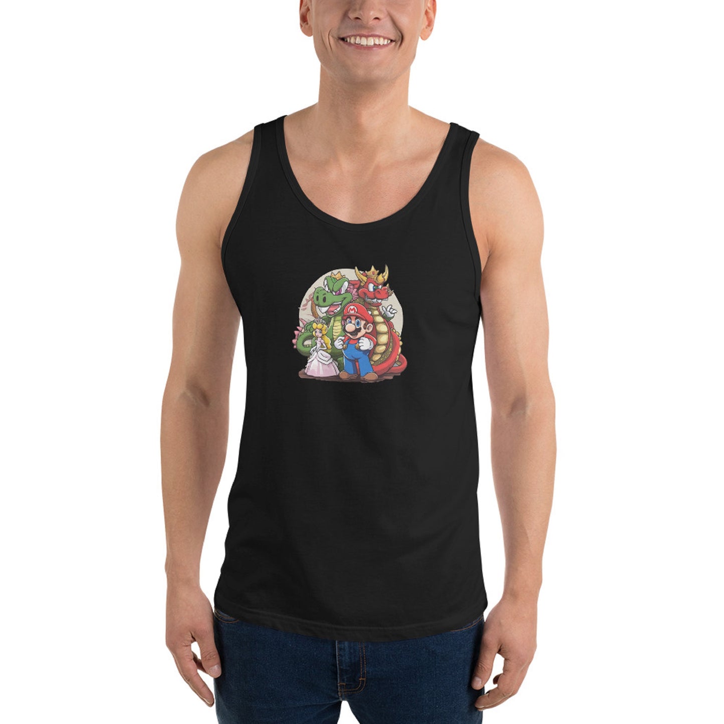 Unisex Jersey Tank Super Mario 1.0 Collection - DALSOMA