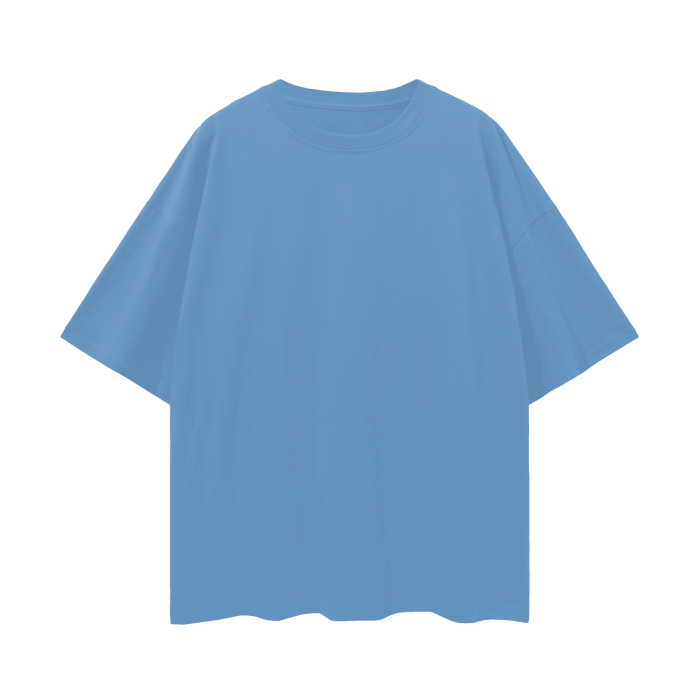 Oversize Streetwear Plain T-shirt