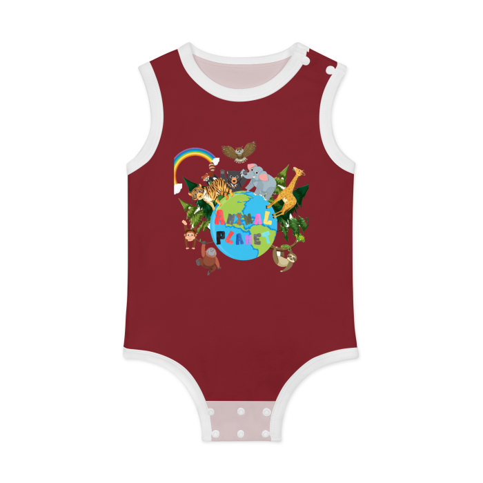Baby Tank Bodysuit Animal Planet 2.0 Collection - DALSOMA