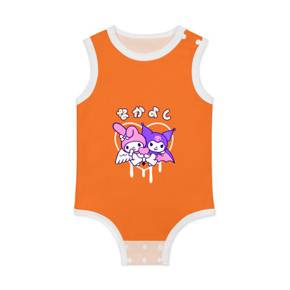 All-Over Print Baby Tank Bodysuit | 100% Cotton - DALSOMA