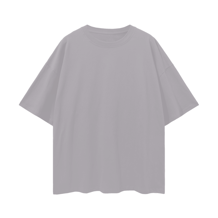 Oversize Streetwear Plain T-shirt