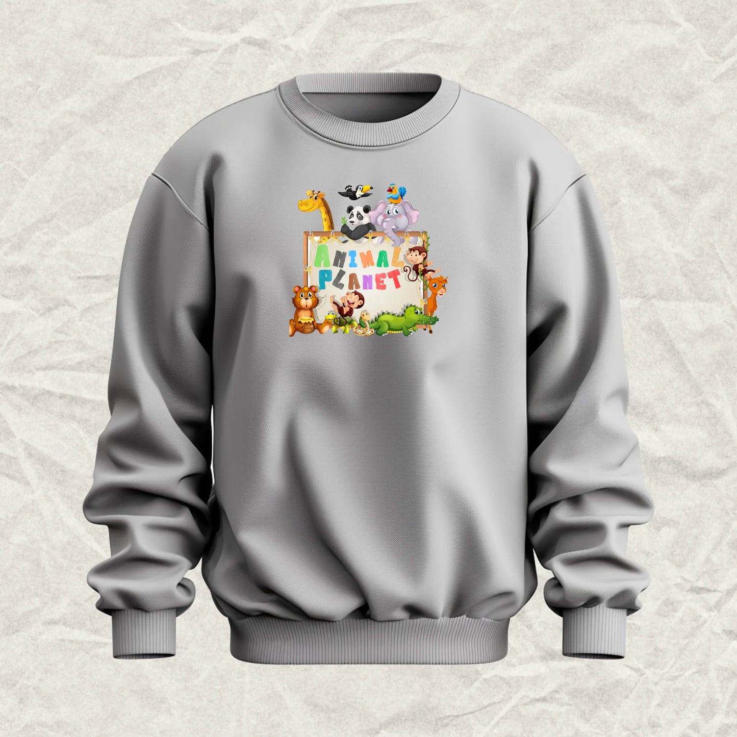 Crewneck Sweatshirt Animal Planet 1.0 Collection - DALSOMA