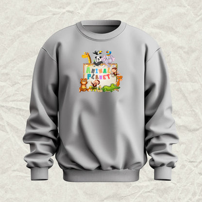 Crewneck Sweatshirt Animal Planet 1.0 Collection - DALSOMA
