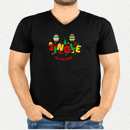 Unisex V-Neck T-shirt Christmas 1.0 Collection - DALSOMA