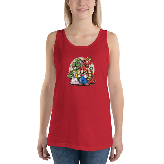 Unisex Jersey Tank Super Mario 1.0 Collection - DALSOMA