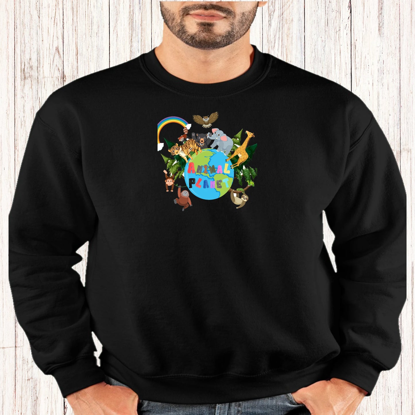 Crewneck Sweatshirt Animal Planet 2.0 Collection - DALSOMA