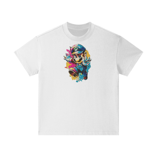 Streetwear Kids Heavyweight T-Shirt Super Mario 2.0 Collection - DALSOMA