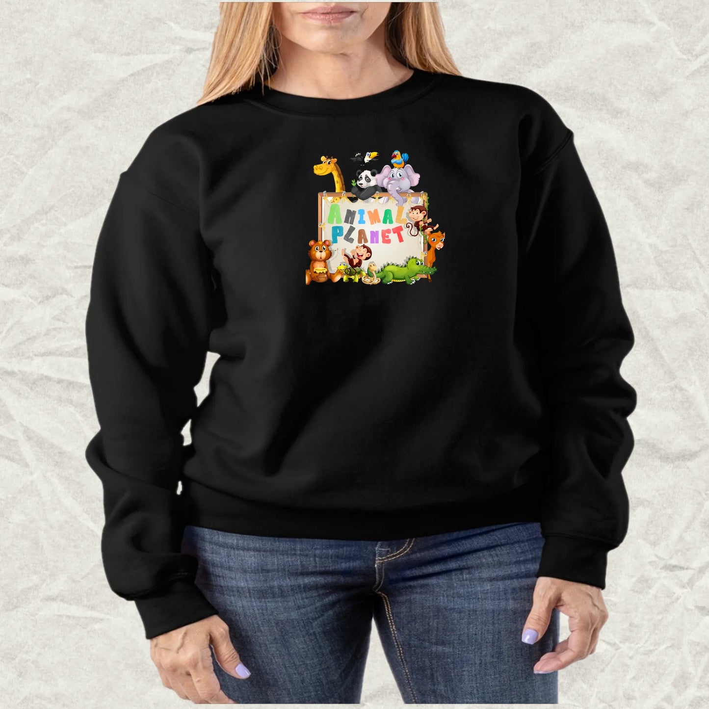 Crewneck Sweatshirt Animal Planet 1.0 Collection - DALSOMA