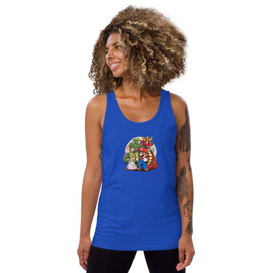 Unisex Jersey Tank Super Mario 1.0 Collection - DALSOMA