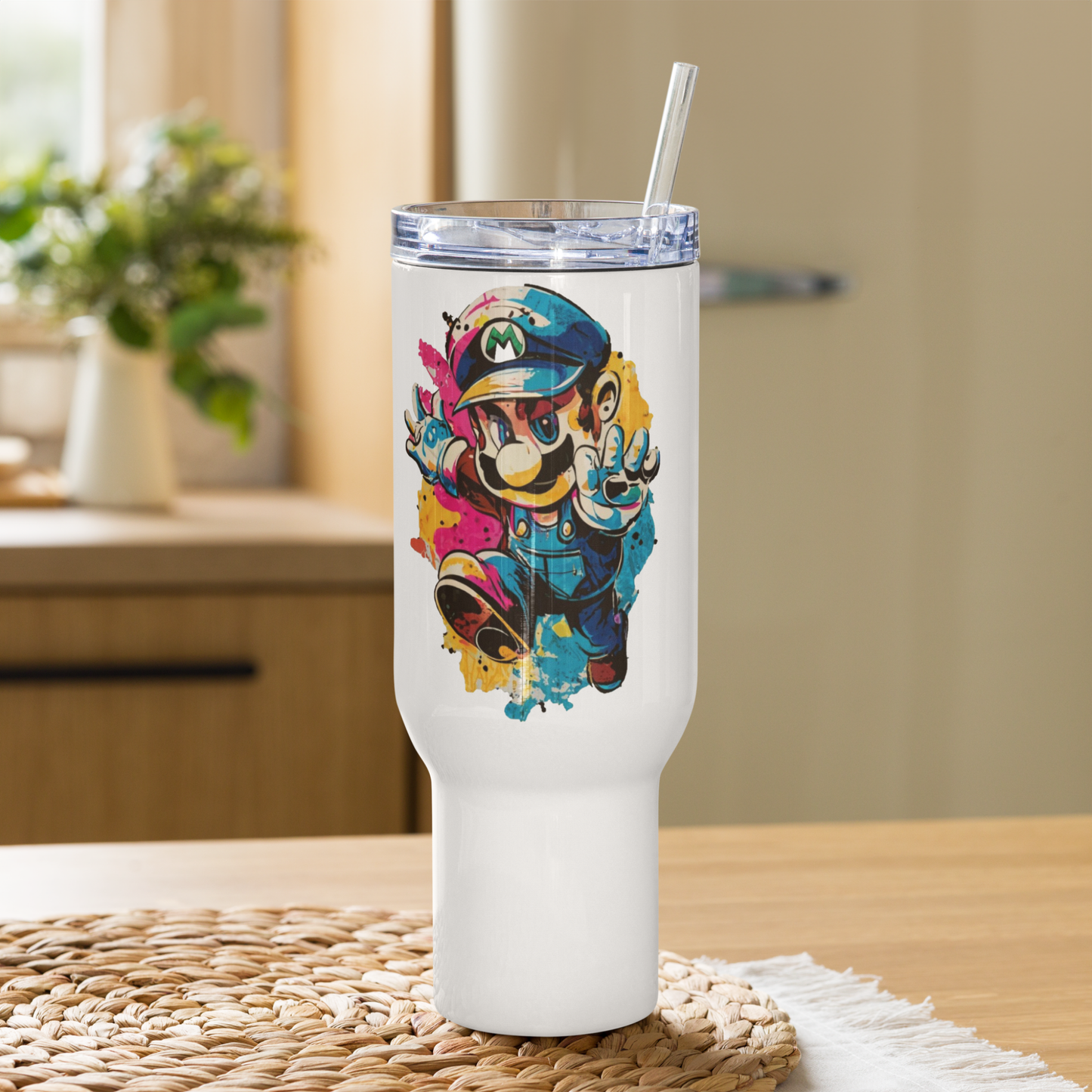 Travel mug with a handle Super Mario 2.0 Collection