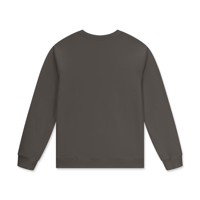 Streetwear Unisex Plain Cotton Pullover