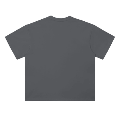 Drop Shoulder Simple Plain T-Shirt