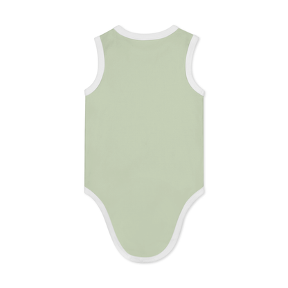 All-Over Print Baby Tank Bodysuit | 100% Cotton - DALSOMA