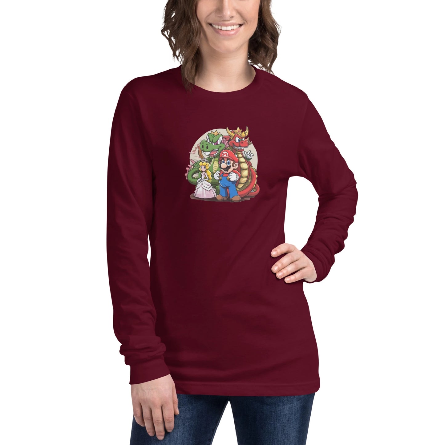 Long Sleeve T-Shirt Super Mario 1.0 Collection - DALSOMA
