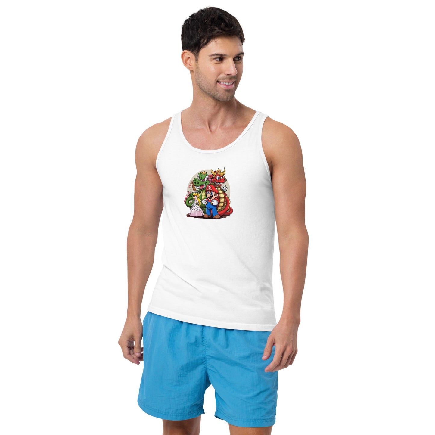 Unisex Jersey Tank Super Mario 1.0 Collection - DALSOMA
