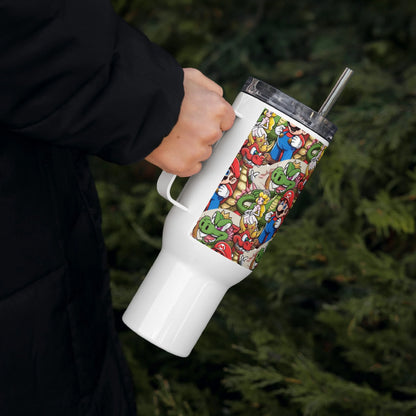 Travel mug with a handle Super Mario 1.0 Collection - DALSOMA