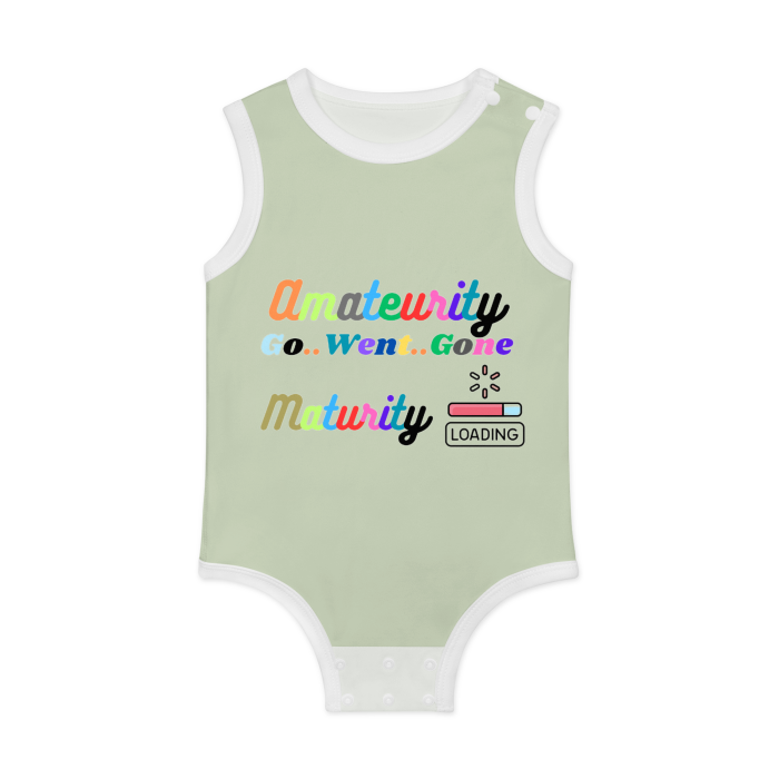 Baby Tank Bodysuit Maturity Rise Collection - DALSOMA