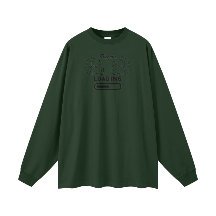 Streetwear Unisex Long Sleeve T-shirt Fitness 1.0 Edition