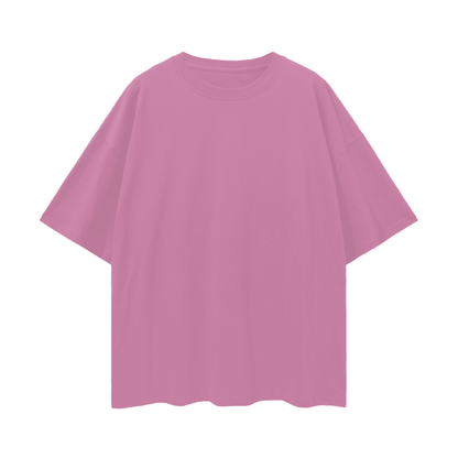 Oversize Streetwear Plain T-shirt