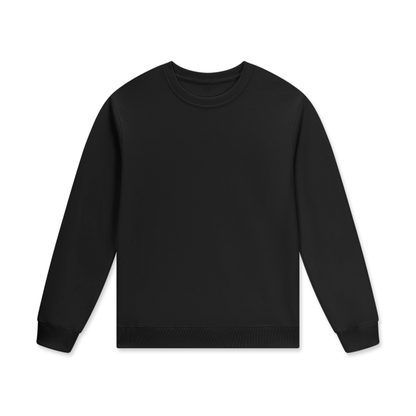 Streetwear Unisex Plain Cotton Pullover