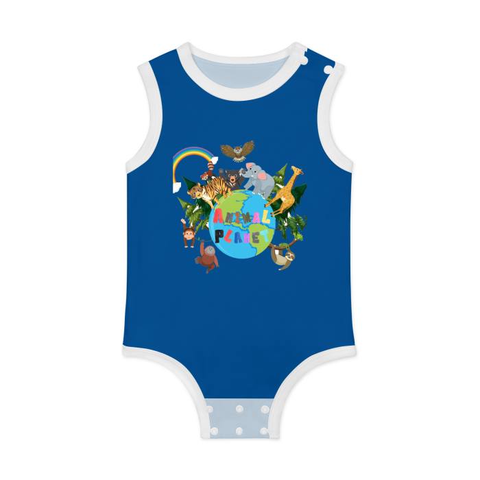 Baby Tank Bodysuit Animal Planet 2.0 Collection - DALSOMA
