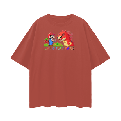 Streetwear Unisex Loose T-shirt Super Mario 3.0 Collection - DALSOMA