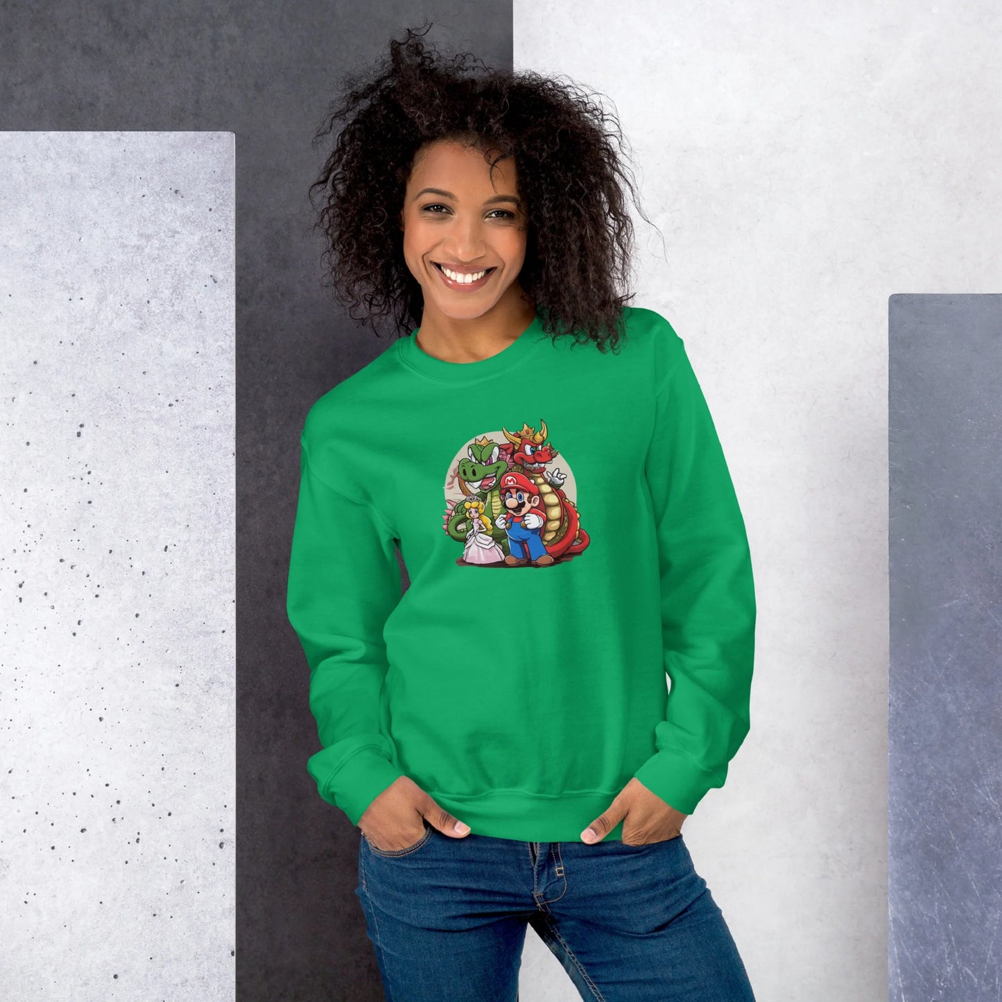 Crewneck Sweatshirt Super Mario 1.0 Collection - DALSOMA