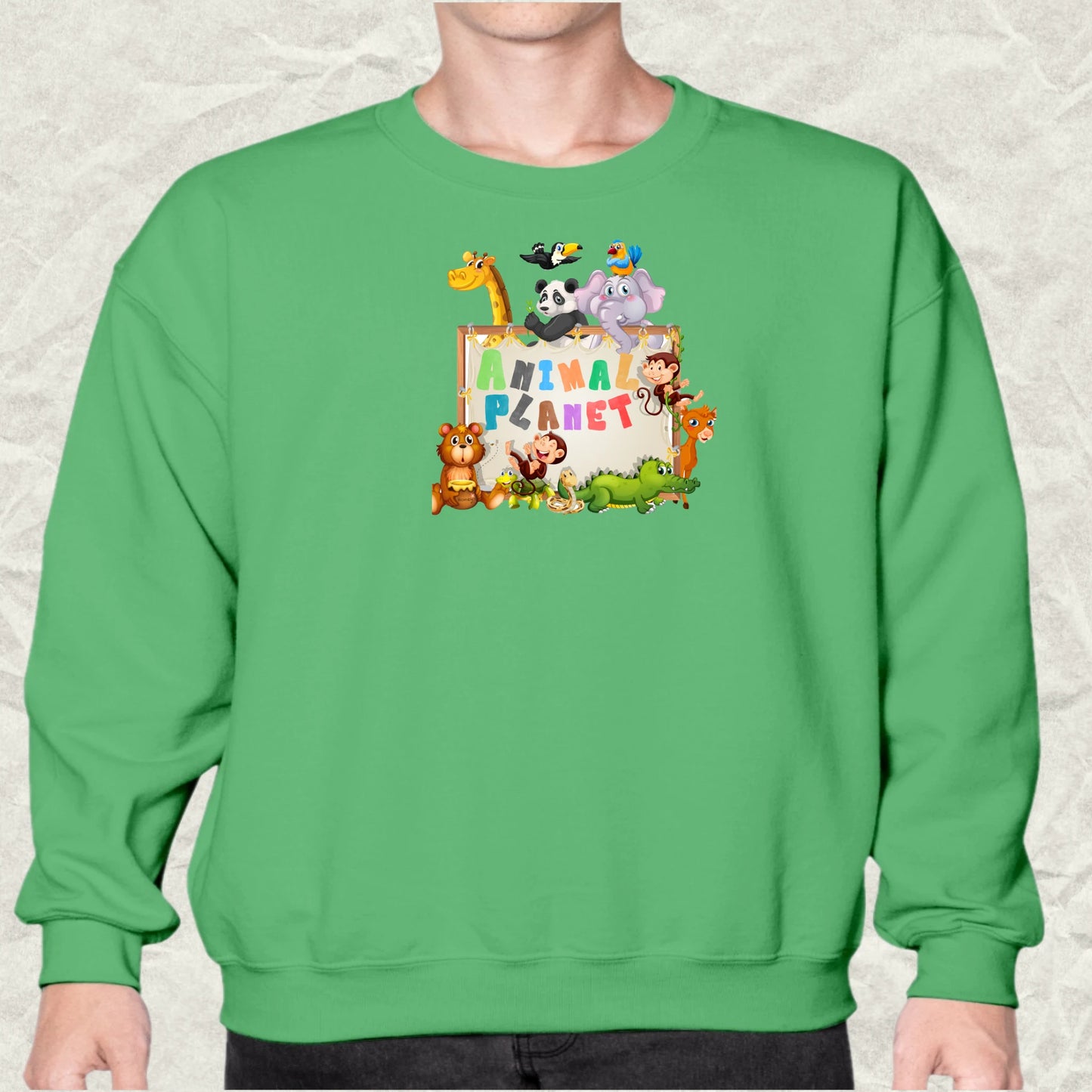 Crewneck Sweatshirt Animal Planet 1.0 Collection - DALSOMA