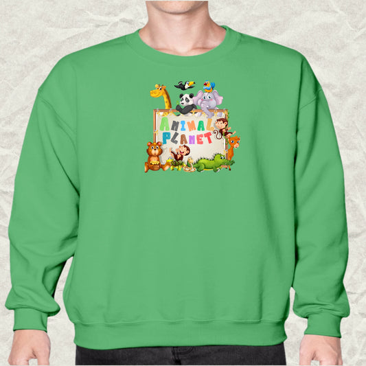 Crewneck Sweatshirt Animal Planet 1.0 Collection - DALSOMA